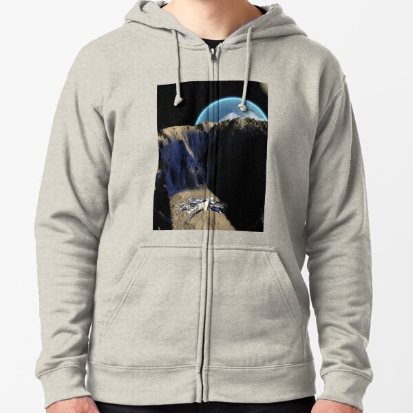 Space Base Zipped Hoodie