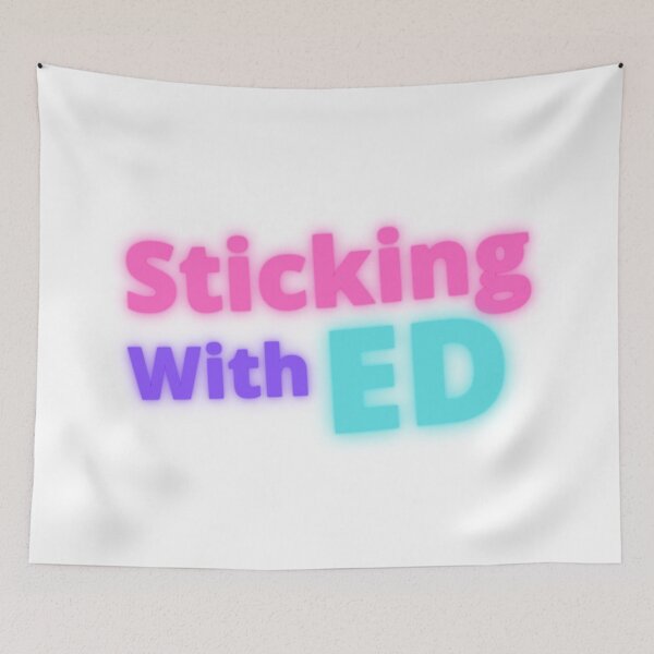 Item preview, Sticking with Ed Markey Glow White designed and sold by art-by-harmonie.