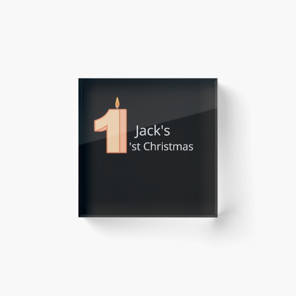 Item preview, Jack's first Christmas designed and sold by Slangt-shirt.