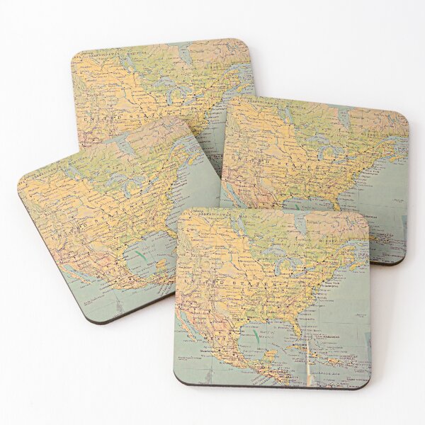 Item preview, Old Wall World Map - North America  designed and sold by Ngaiseot.