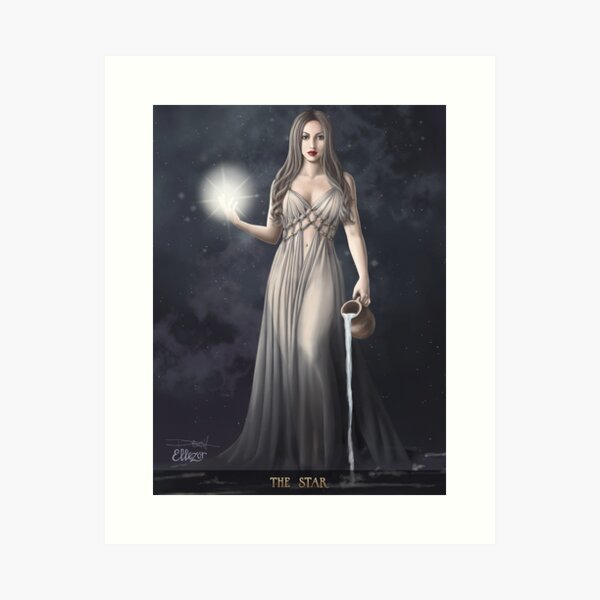 Belles Dames Tarot: The Star Art Print