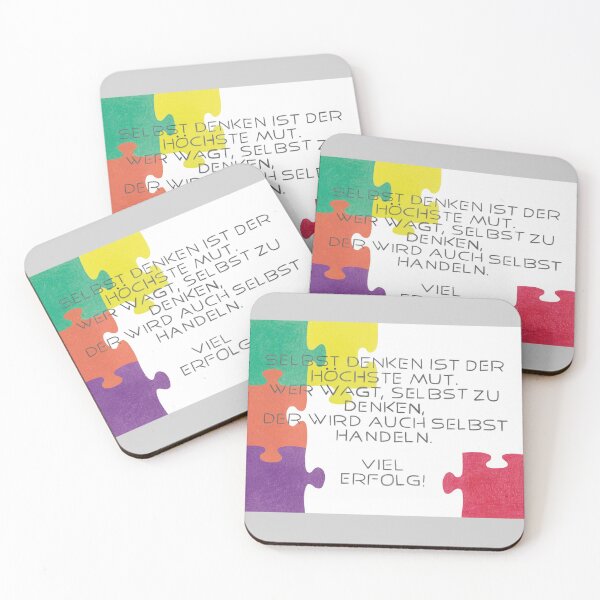 Artikelvorschau, SELBST DENKEN_Puzzle entworfen und verkauft von Zimart.