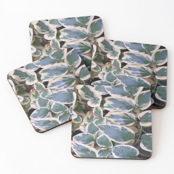 Item preview, Rainy green and yellow leaves designed and sold by danaJG.