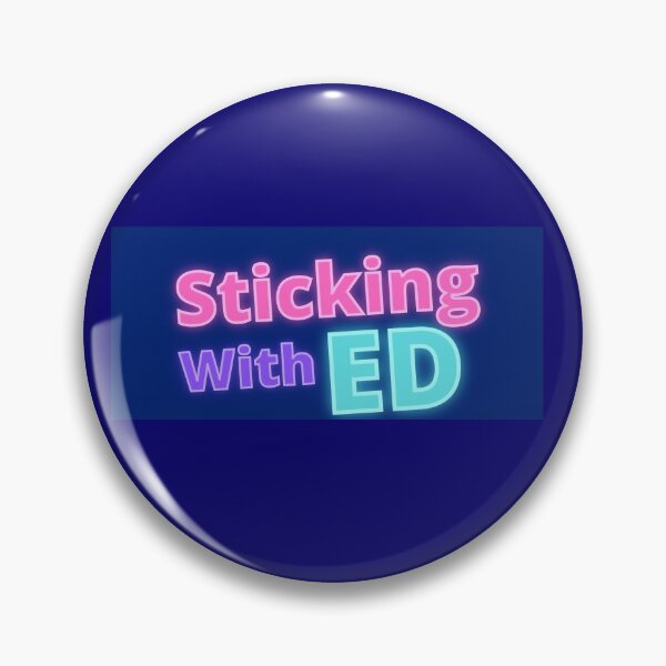 Item preview, Sticking with Ed Markey Glow Navy designed and sold by art-by-harmonie.