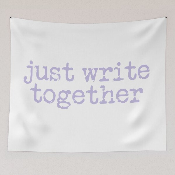 Item preview, just write together 2 in lavender designed and sold by TeaRoseWriter.