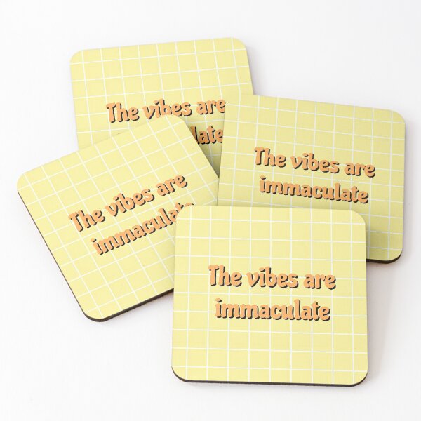 Item preview, The vibes are immaculate quote designed and sold by Digitalfairy.