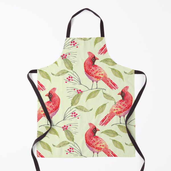 Item preview, Redbird-The Cardinal and Autumn Leaves pattern designed and sold by Doodlehub.