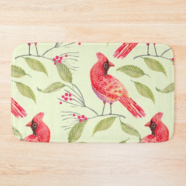 Item preview, Redbird-The Cardinal and Autumn Leaves pattern designed and sold by Doodlehub.