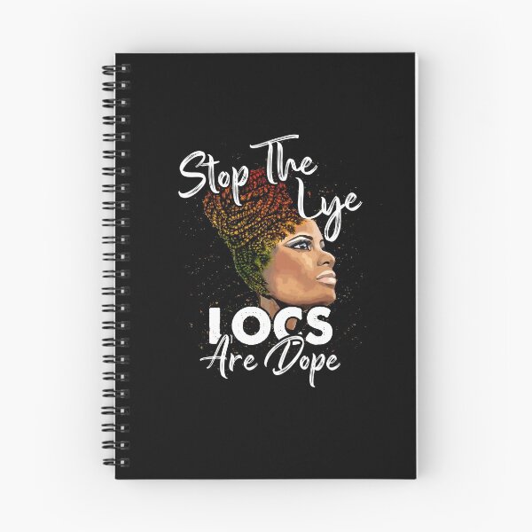 Item preview, Stop the Lye Locs Are Dope - Girl Hippie Hairstyle designed and sold by Dressed For  Duty.