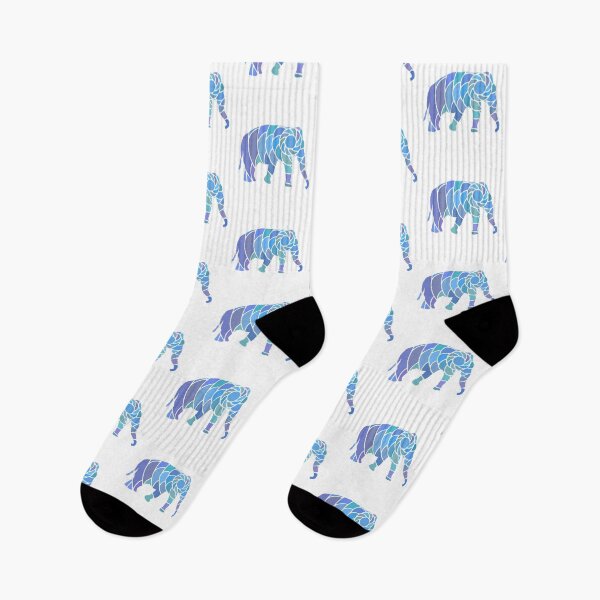 Item preview, Blue Elephant in a rope pattern designed and sold by IndependentLife.