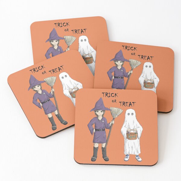 Item preview, Halloween Trick or Treat Witch Ghost Kids designed and sold by PhoenixGrayson.