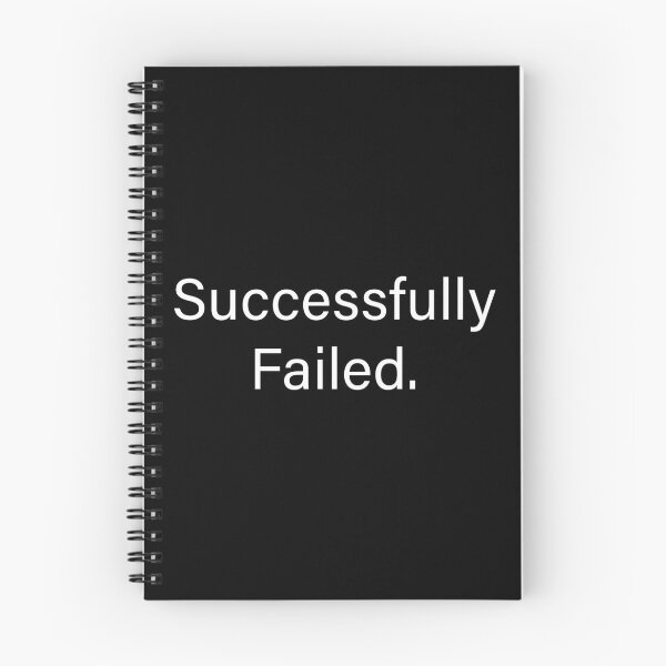 Item preview, Successfully Failed designed and sold by Piztees.