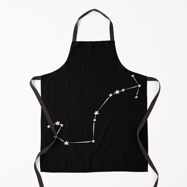 Item preview, minimalist scorpio constellation in black and white designed and sold by neopop.