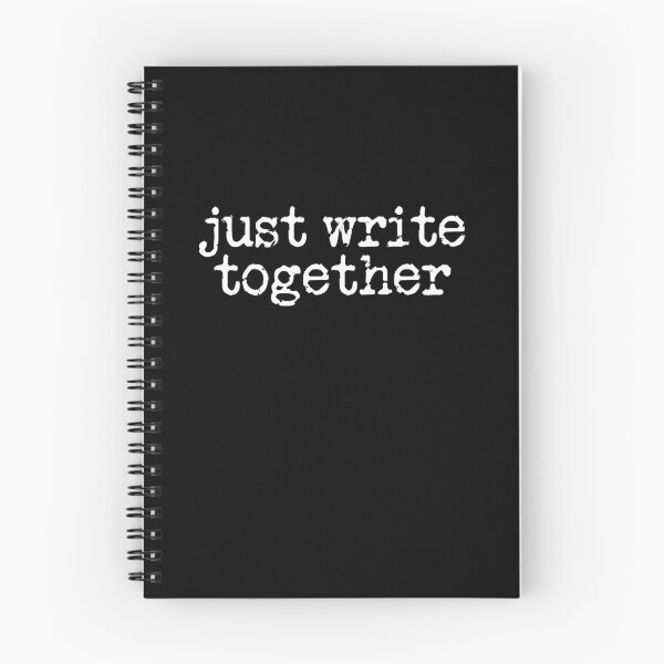 Item preview, just write together 2 in white designed and sold by TeaRoseWriter.
