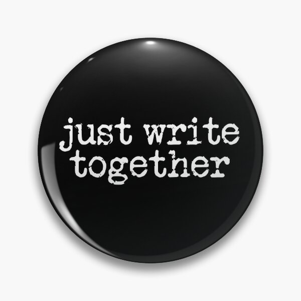 Item preview, just write together 2 in white designed and sold by TeaRoseWriter.