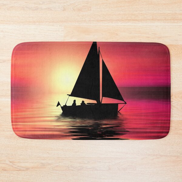 Item preview, Romantic sunset on a lake designed and sold by KamTamDesigns11.