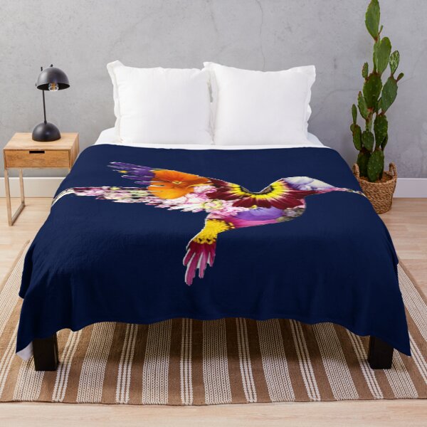 Item preview, floral hummingbird DIGITAL TRENDs designed and sold by THE AMERICAN TEEVANGELIST.