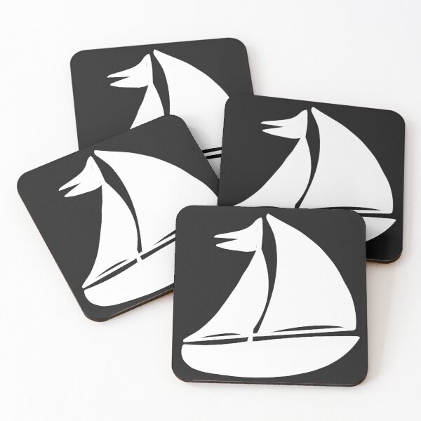 Item preview, Sailing ship silhouette, ships, sailing fans, summer motifs boys designed and sold by Kirei-Lily.