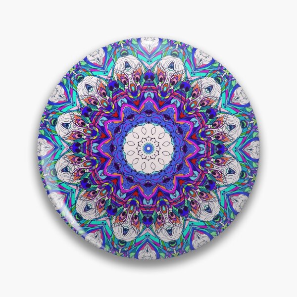 Item preview, Peacock Kaleidoscope Merchandise designed and sold by cindyfordyce.