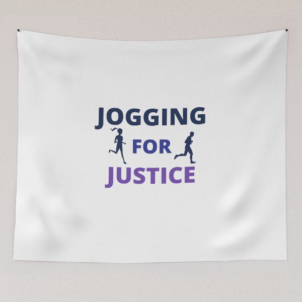 Item preview, jogging for justice,justice for maud,justice for ahmaud,hashtag justice for maud,2:23 short-sleeve unisex t-shirt designed and sold by BousboulaStorie.