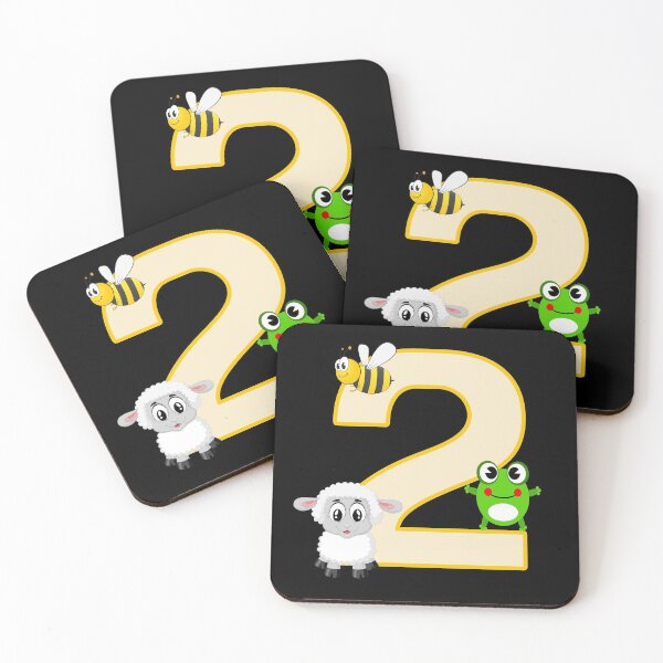 Item preview, 2nd Birthday Sheep Frog And Bee designed and sold by A83HA.