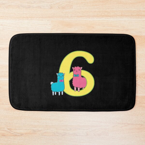 Item preview, 6th Birthday Llama Alpaca designed and sold by A83HA.