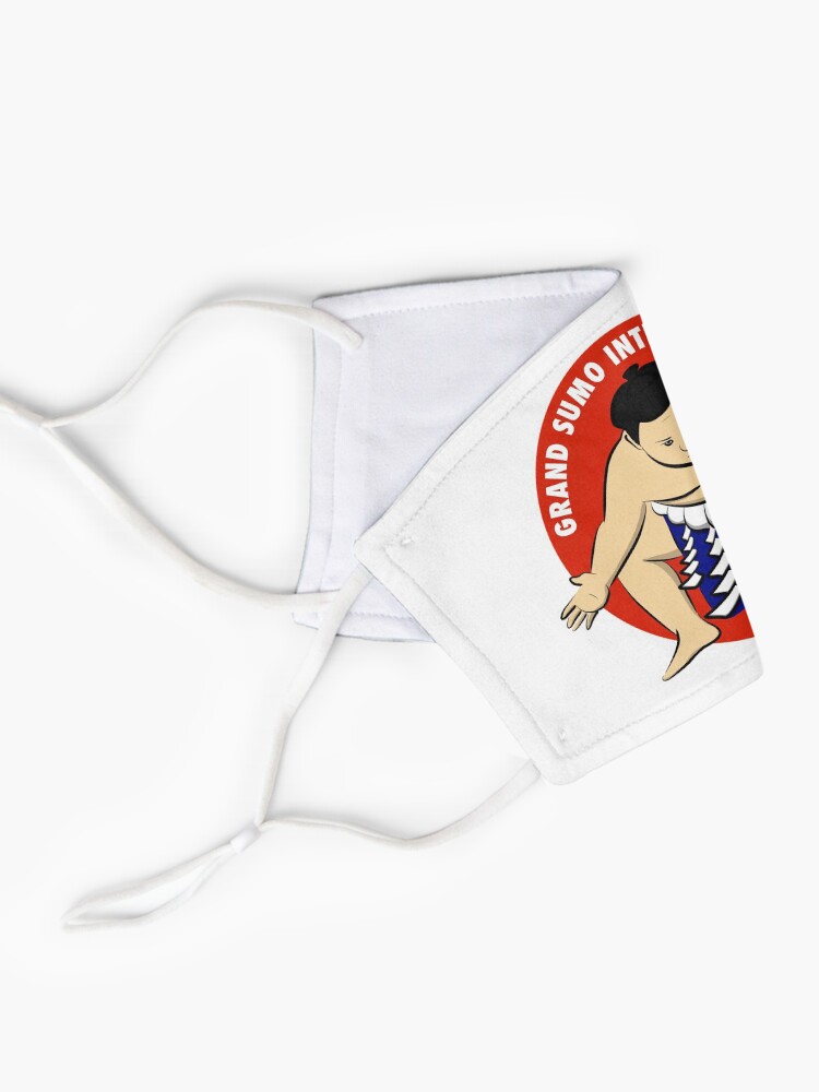 Alternate view of Grand Sumo International Yokozuna Logo Mask