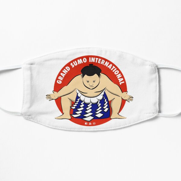 Grand Sumo International Yokozuna Logo Flat Mask