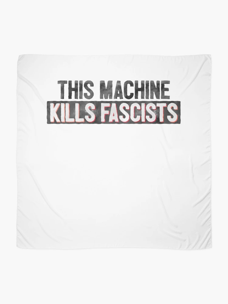 Thumbnail 2 of 3, Scarf, This Machine Kills Fascists Computer Gamer designed and sold by sharedipmemes.