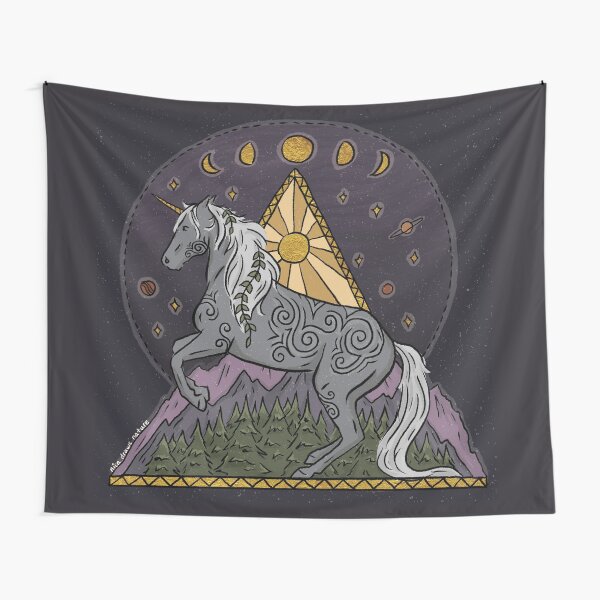 Universe Horse Tapestry