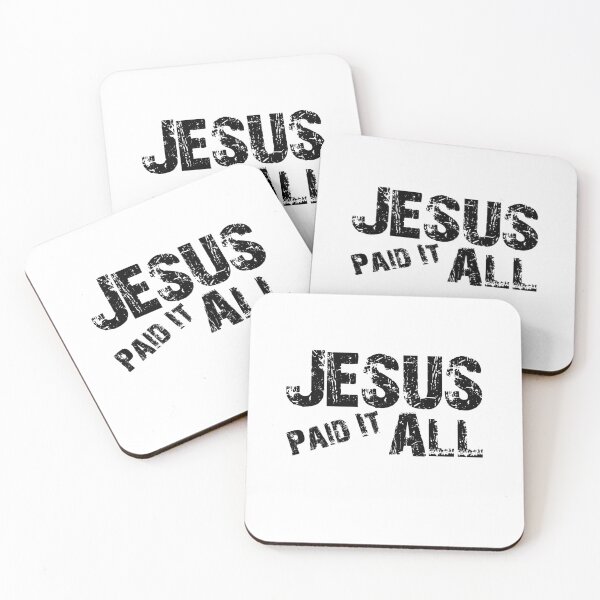 Item preview, Jesus Paid it All - Black designed and sold by Cy1982.
