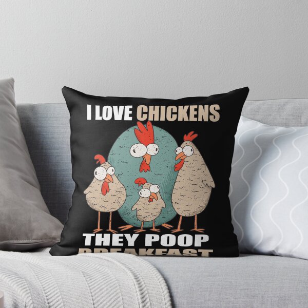 Item preview, I Love Chickens The Poop Breakfast designed and sold by MooonTees.