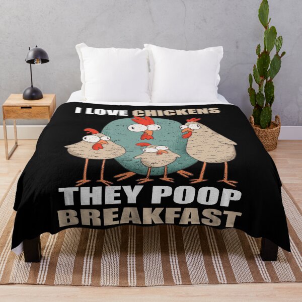 Item preview, I Love Chickens The Poop Breakfast designed and sold by MooonTees.