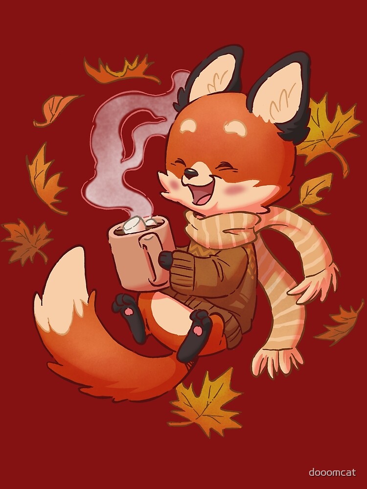 Cozy Fox Fall by dooomcat