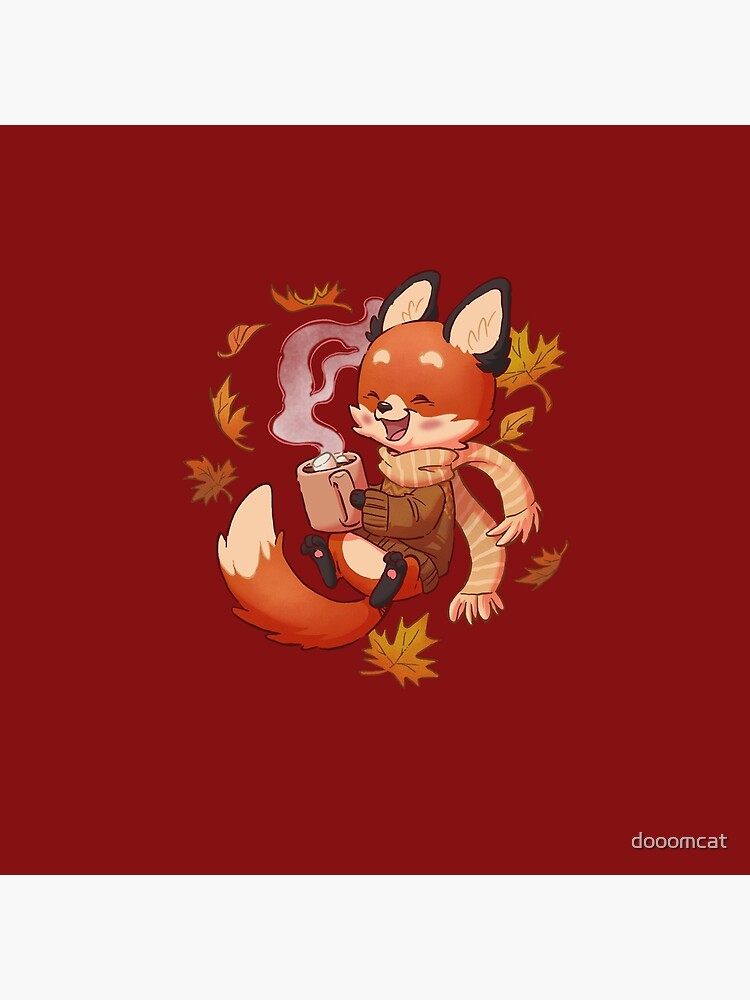 Cozy Fox Fall by dooomcat
