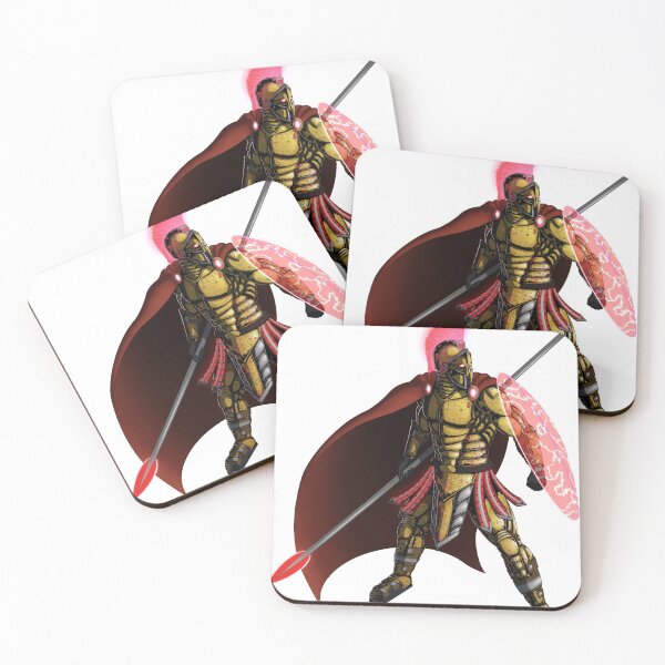 Item preview, Futuristic Cyber Spartan Colour designed and sold by MythicComicsArt.