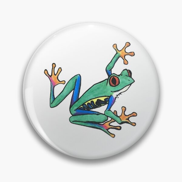 Item preview, Red Eyed Tree Frog Animal designed and sold by LeBebArt.