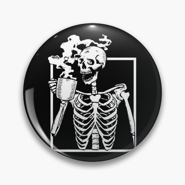Item preview, Skeleton Coffee Halloween Fall designed and sold by Stephani Analah.