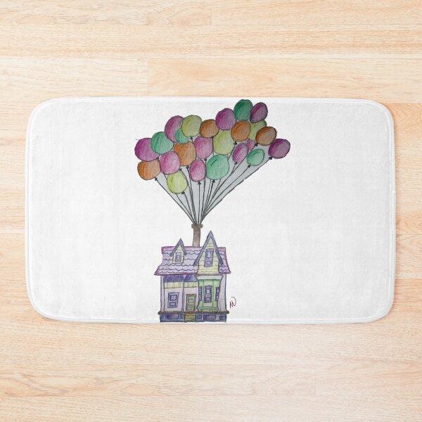 Item preview, Purple house with balloons  designed and sold by Nicole’s art studio .