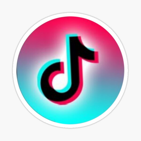 Tik Tok Logo Sticker