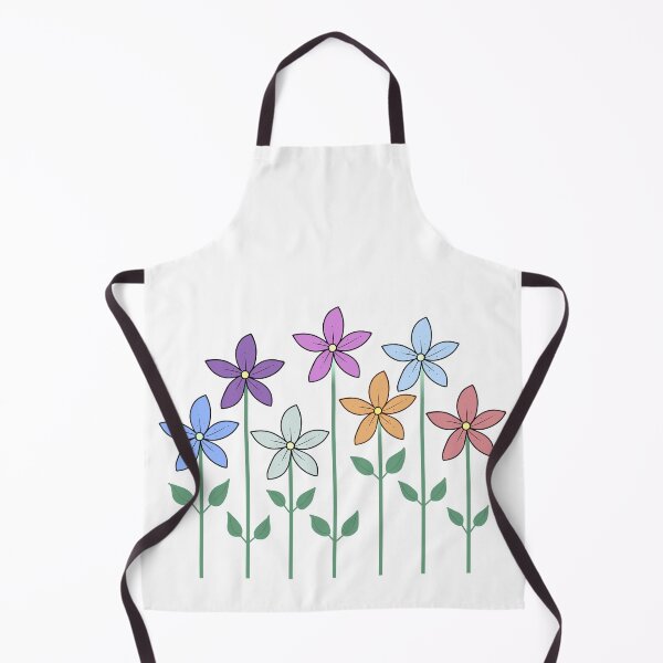Item preview, Flowers For You Bib Flowers in Pastel designed and sold by CottoVerdi.