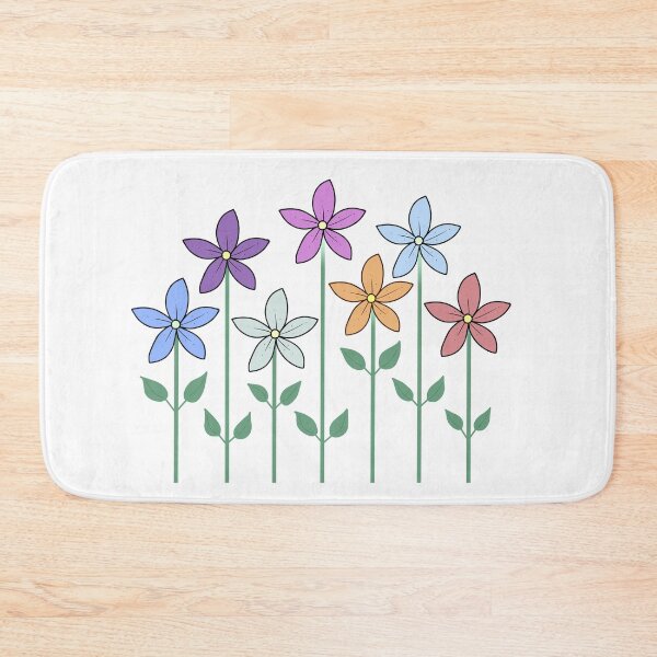 Item preview, Flowers For You Bib Flowers in Pastel designed and sold by CottoVerdi.