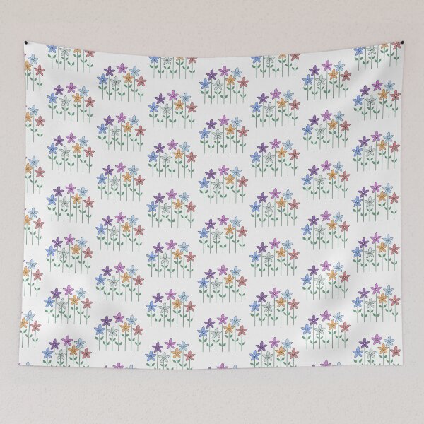 Item preview, Flowers For You Bib Flowers in Pastel designed and sold by CottoVerdi.