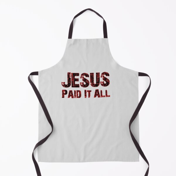 Item preview, Jesus Paid it All - Black/red designed and sold by Cy1982.