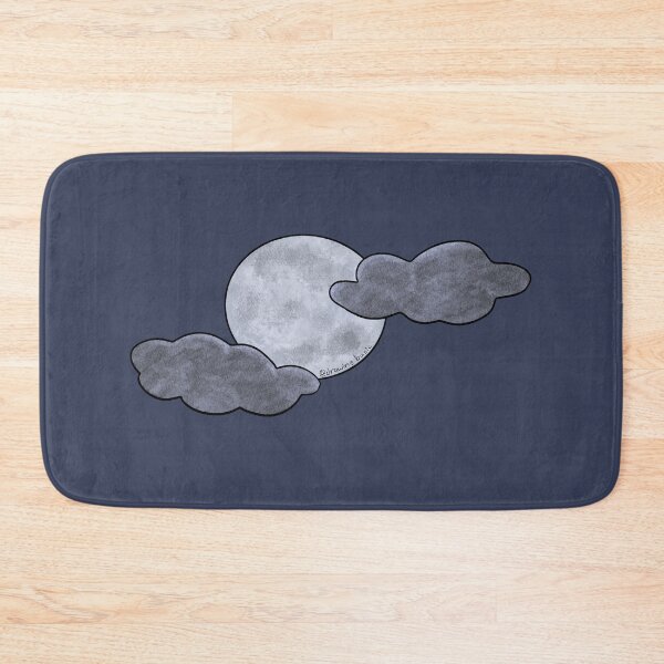 Item preview, Moon and Clouds designed and sold by DrawingBasic.
