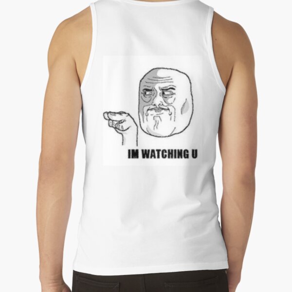 Creepy Face Meme Tank Tops Redbubble - creepy woody roblox creepy meme on meme