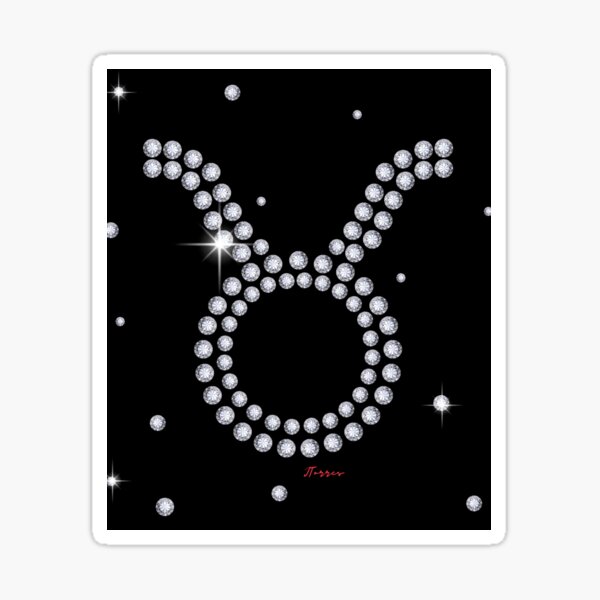 Taurus Diamonds Sticker