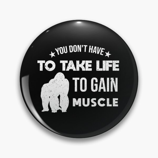 Item preview, you don't have to take life to gain muscle designed and sold by Tagesapfel.