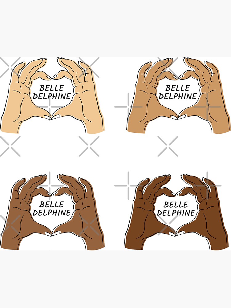 Belle Delphine lovers pack" Magnet for Sale by Trendelicious | Redbubble