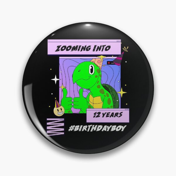 Item preview, Zooming Into 12 Years Old Boys Birthday In Quarantine Birthday Party T-Shirt designed and sold by dogisbored.